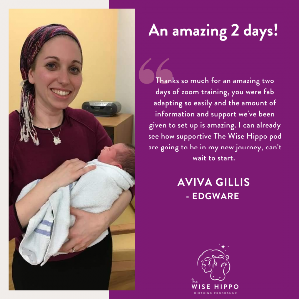 Becoming a hypnobirthing teacher with Aviva