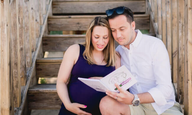 couple steps wise hippo booklet